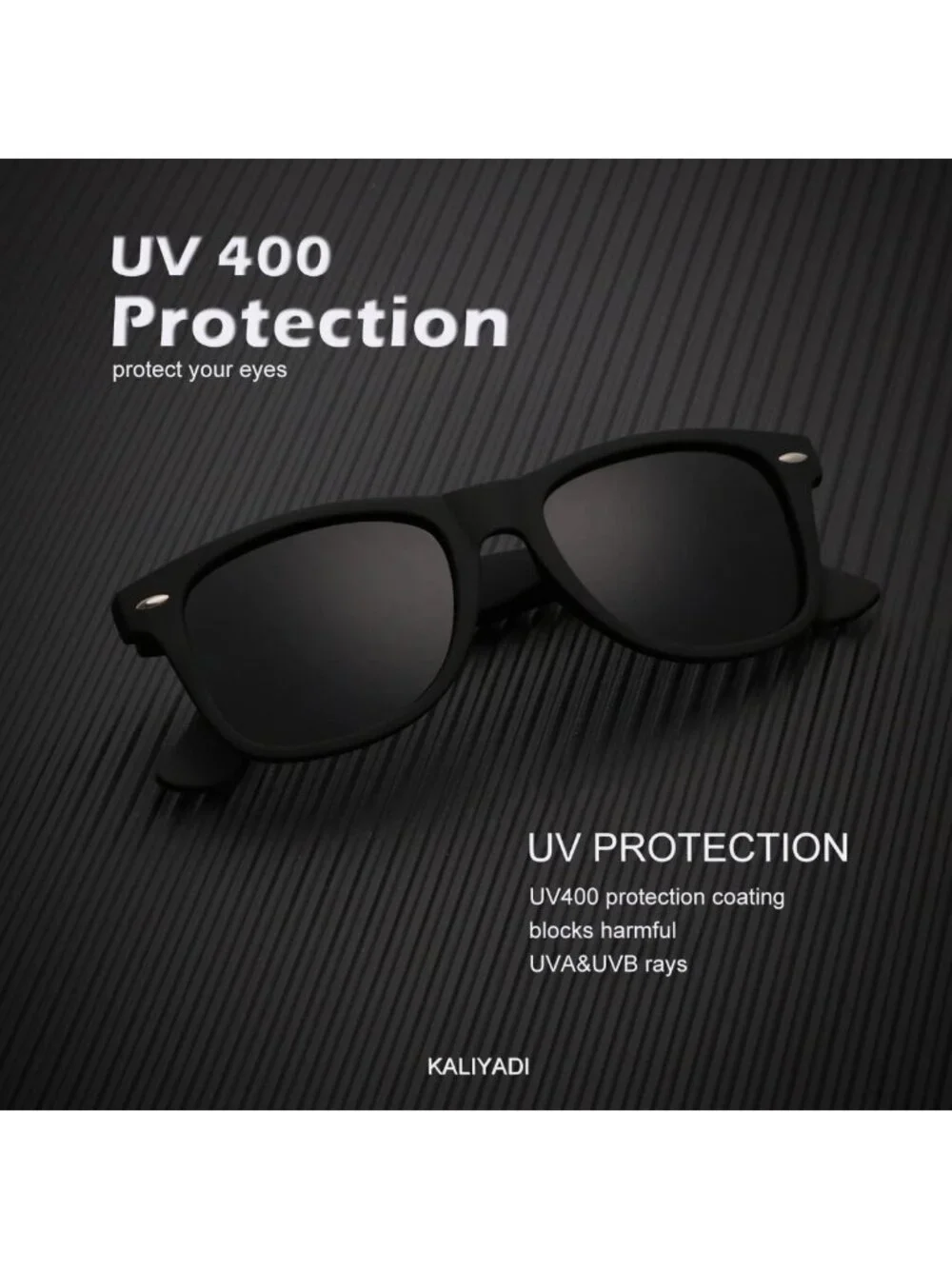 Polarized Matte Finish Sunglasses for Men & Women - UV Blocking Color Mirror